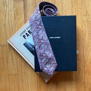Vintage YSL Silk Tie